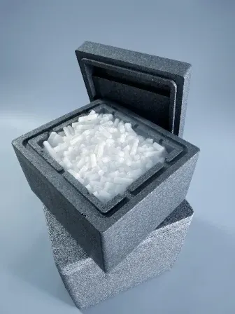 Caja de hielo seco de 15 kg