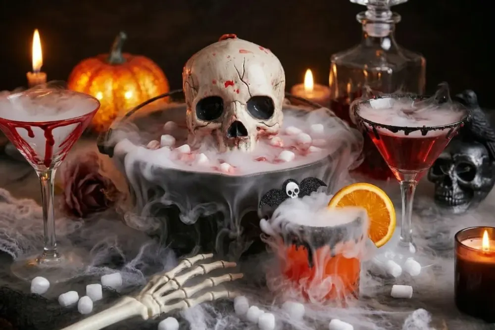 Comprar hielo seco para Halloween