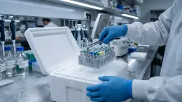 Laboratorios e investigación con hielo seco